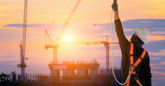 construction worker on job