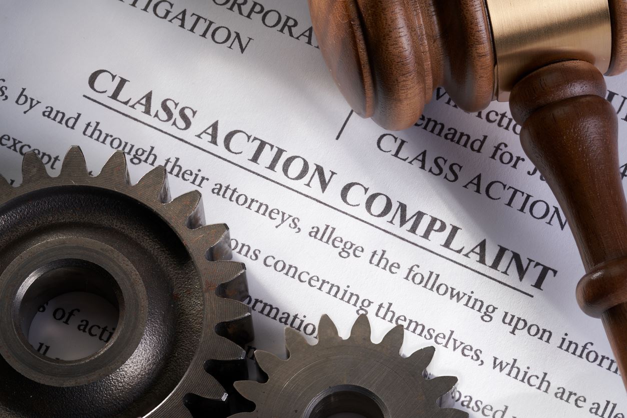 image of a class action complaint
